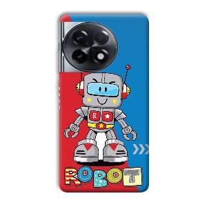 Robot Phone Customized Printed Back Cover for OnePlus 11R