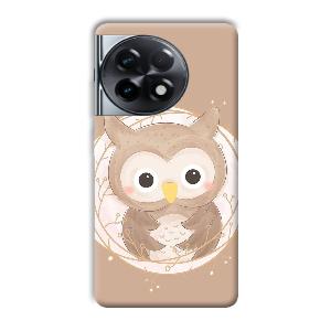Owlet Phone Customized Printed Back Cover for OnePlus 11R