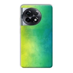 Green Pattern Phone Customized Printed Back Cover for OnePlus 11R