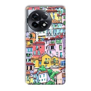 Colorful Alley Phone Customized Printed Back Cover for OnePlus 11R
