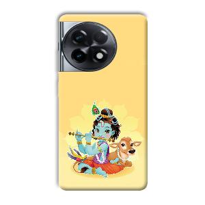Baby Krishna Phone Customized Printed Back Cover for OnePlus 11R