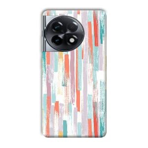 Light Paint Stroke Phone Customized Printed Back Cover for OnePlus 11R