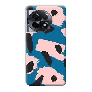 Black Dots Pattern Phone Customized Printed Back Cover for OnePlus 11R