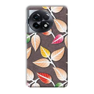 Leaves Phone Customized Printed Back Cover for OnePlus 11R