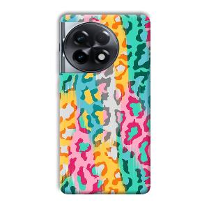 Colors Phone Customized Printed Back Cover for OnePlus 11R