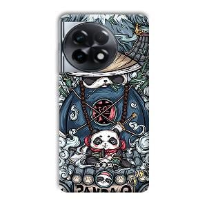 Panda Q Phone Customized Printed Back Cover for OnePlus 11R