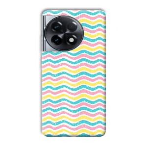 Wavy Designs Phone Customized Printed Back Cover for OnePlus 11R