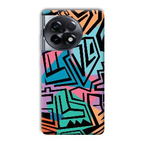 Patterns Phone Customized Printed Back Cover for OnePlus 11R