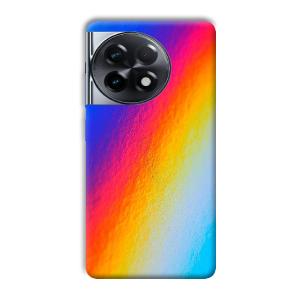 Rainbow Phone Customized Printed Back Cover for OnePlus 11R