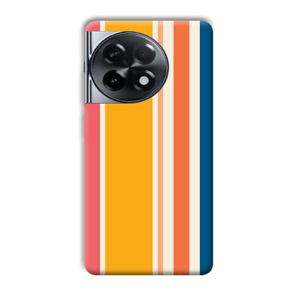 Colorful Pattern Phone Customized Printed Back Cover for OnePlus 11R
