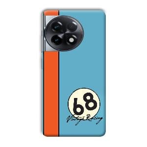 Vintage Racing Phone Customized Printed Back Cover for OnePlus 11R