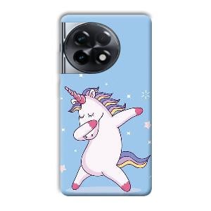 Unicorn Dab Phone Customized Printed Back Cover for OnePlus 11R