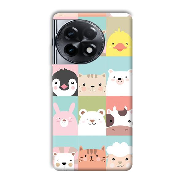 Kittens Phone Customized Printed Back Cover for OnePlus 11R
