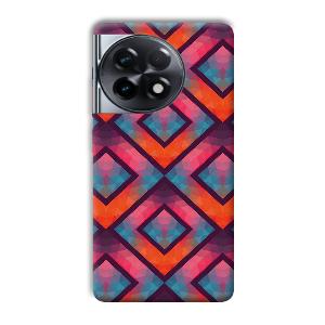 Colorful Boxes Phone Customized Printed Back Cover for OnePlus 11R