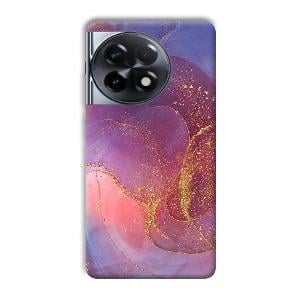 Sparkling Marble Phone Customized Printed Back Cover for OnePlus 11R
