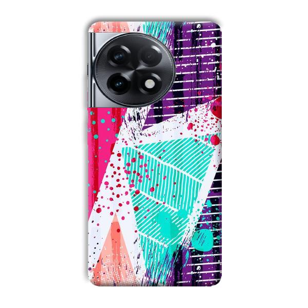 Paint  Phone Customized Printed Back Cover for OnePlus 11R