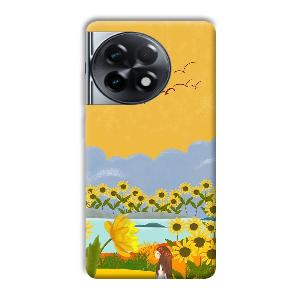 Girl in the Scenery Phone Customized Printed Back Cover for OnePlus 11R
