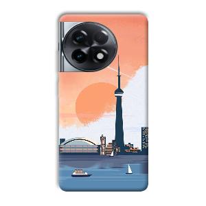 City Design Phone Customized Printed Back Cover for OnePlus 11R