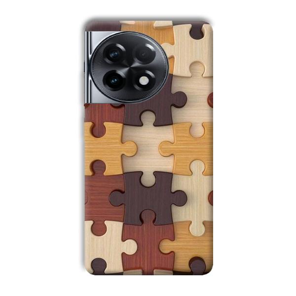 Puzzle Phone Customized Printed Back Cover for OnePlus 11R
