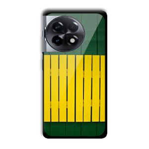 Yellow Fence Customized Printed Glass Back Cover for OnePlus 11R