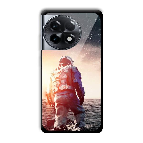Interstellar Traveller Customized Printed Glass Back Cover for OnePlus 11R