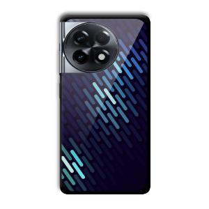 Blue Tiles Customized Printed Glass Back Cover for OnePlus