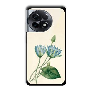 Flowers Customized Printed Glass Back Cover for OnePlus