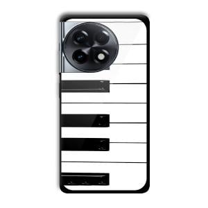 Piano Customized Printed Glass Back Cover for OnePlus