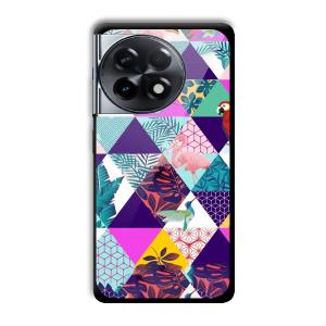 Animal Kingdom Customized Printed Glass Back Cover for OnePlus 11R