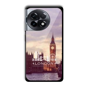 London Customized Printed Glass Back Cover for OnePlus 11R