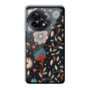 Abstract Art Customized Printed Glass Back Cover for OnePlus