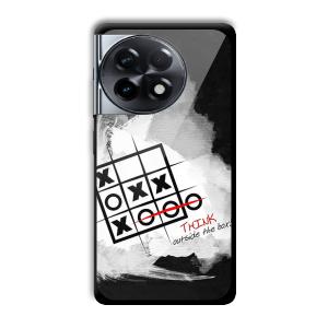 Think Outside the Box Customized Printed Glass Back Cover for OnePlus