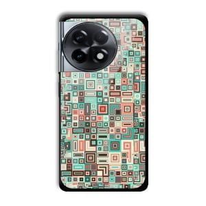 Green Maze Customized Printed Glass Back Cover for OnePlus 11R