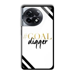 Goal Digger Customized Printed Glass Back Cover for OnePlus 11R