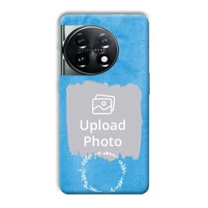 Blue Design Customized Printed Back Cover for OnePlus 11 5G