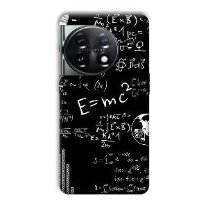 E is Equal To MC2 Phone Customized Printed Back Cover for OnePlus 11 5G
