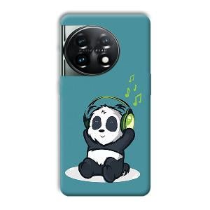 Panda  Phone Customized Printed Back Cover for OnePlus 11 5G