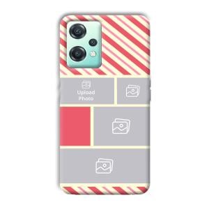 Diagnol Frame Customized Printed Back Cover for OnePlus Nord CE 2 Lite