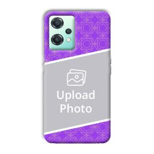 Purple Design Customized Printed Back Cover for OnePlus Nord CE 2 Lite