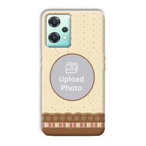 Brown Design Customized Printed Back Cover for OnePlus Nord CE 2 Lite