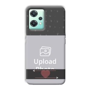 Dark Grey Customized Printed Back Cover for OnePlus Nord CE 2 Lite