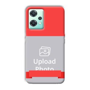 Red Design Customized Printed Back Cover for OnePlus Nord CE 2 Lite