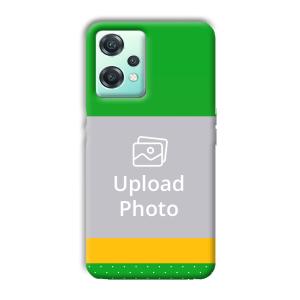 Green Yellow Customized Printed Back Cover for OnePlus Nord CE 2 Lite