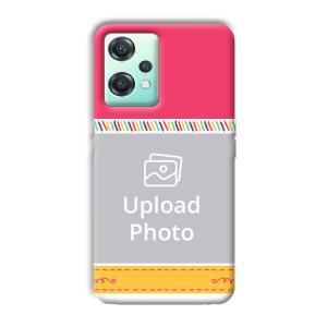 Pink Yellow Customized Printed Back Cover for OnePlus Nord CE 2 Lite
