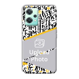 Letters Customized Printed Back Cover for OnePlus Nord CE 2 Lite