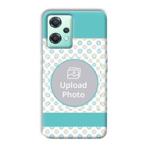 Blue Flowers Customized Printed Back Cover for OnePlus Nord CE 2 Lite