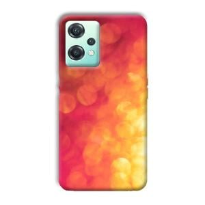 Red Orange Phone Customized Printed Back Cover for OnePlus Nord CE 2 Lite