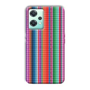 Fabric Pattern Phone Customized Printed Back Cover for OnePlus Nord CE 2 Lite