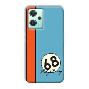 Vintage Racing Phone Customized Printed Back Cover for OnePlus Nord CE 2 Lite