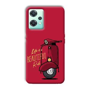Life is Beautiful  Phone Customized Printed Back Cover for OnePlus Nord CE 2 Lite